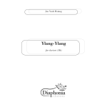 YLANG-YLANG for clarinet [DIGITAL]